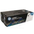 Lot De 2 Cartouches De Toner Noir LaserJet Original 125A CB540AD