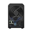 Serveur Quad Core 1.6 à 2.24 Ghz 2 Go Ram 2 LAN Gigabit 3 USB 3.0 eSATA NAS 16 To ext à 56 To Transcodage vidéo 4K DS716+ II