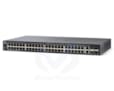 Switch 48 x 10/100 + 2 x 10/100/1000 + 2 x SFP Gigabit combiné Géré SF350-48-K9-UK