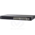 Switch Gigabit manageable 24 ports 10/100/1000 PoE+ + 2 ports 10 GbE + 2 SFP+ SG250X-24P-K9-EU