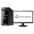 HP Pro 3500 G2 Processeur Intel G2030 Ecran LED V201a 19,45" VGA J4A96EA
