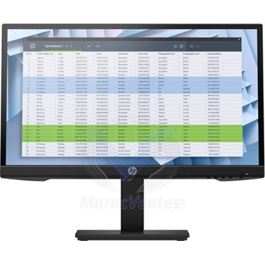 Ecran HP P22 G4 FHD 21 5 Pouces  (54,61 cm) Ports 1 VGA 1 HDMI 1 DisplayPort