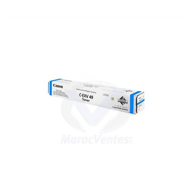 Cartouche de toner laser C-EXV 49 Cyan 19000 pages