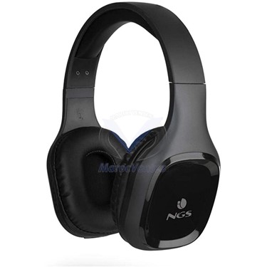 NGS ARTICA SLOTH BLACK CASQUE SANS FIL BLUETOOTH MAINS LIBRES NOIR