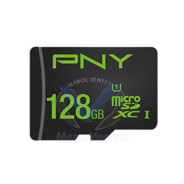 Carte Mémoire MicroSDHC High Performance 128Go (avec adaptateur)
