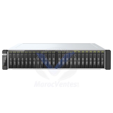 Serveur NAS Rack (2U) PROFESSIONNEL 24 BAIES 2.5" 2 x Intel Xeon 16core RAM 128 Go