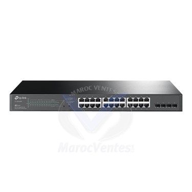 Switch SMART JETSTREAM Gigabit 28 Ports 10/100/1000 Mbps + 24 Ports POE+  4 x SFP