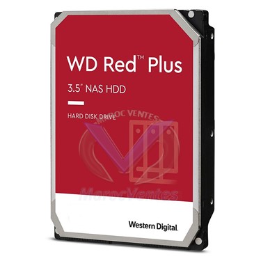 Red Plus NAS Disque Interne 3.5" 4 To 128 Mo Serial ATA 6Gb/s 5400 RPM