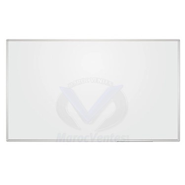 TABLEAU MAGNÉTIQUE BLANC 120X240 CADRE ALUMINIUM 2X3