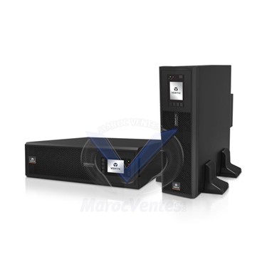 Onduleur Rack-UPS Liebert ITA2 10kVA avec POD et kit rail Autonomie 12MIN avec 2 Modules de batterie VRLA 16x9Ah