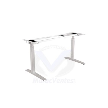 Bureau réglable en hauteur Levado™ (Structure) Blanc