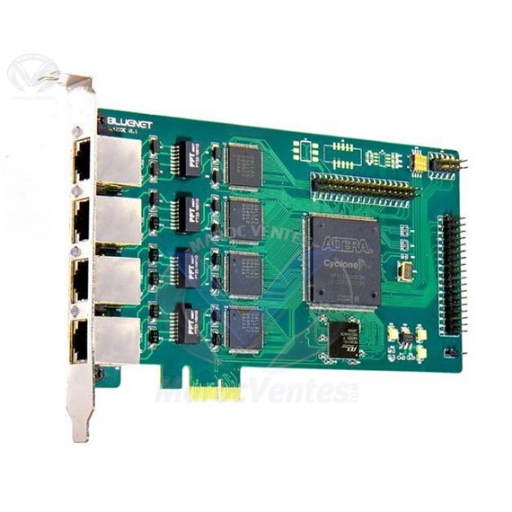 Carte E1 a 4 port Pour Asterisk ISDN PRI Digital Interface BL420DE