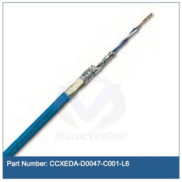 Câble rigide Cat.7 F/FTP LSZH Dca s2, d2, a1 500m