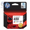 HP 650 Tri-color Ink Cartridge-HP 650 Tri-color Ink Cartridge