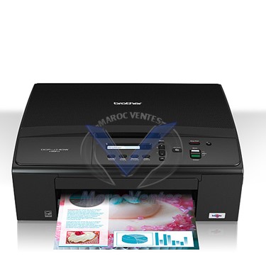 Imprimante Multifonction jet d'encre couleur 3-en-1 (USB 2.0 / WiFi b/g/n)