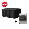Promo SYNOLOGY DiskStation DS1621plus 36M + 2 Disques dur Synology 4TB SATA 3,5  