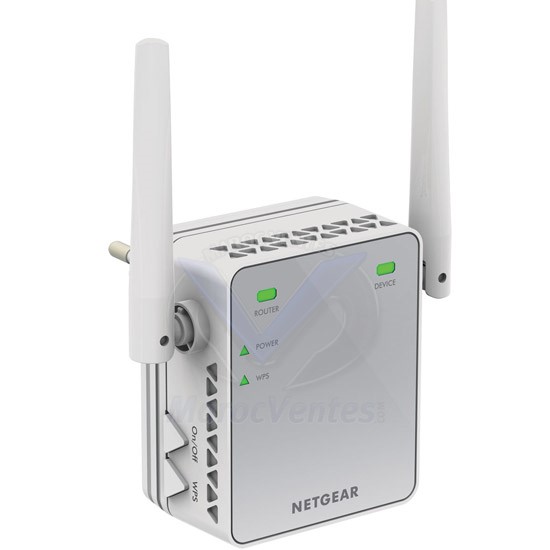 Répéteur Universel Wi-Fi N300 sur Prise 2 Antennes 1 Port LAN 10/100 EX2700