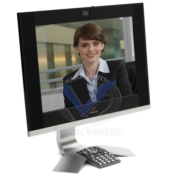 Système de visioconférence intégré avec écran LCD 20,1" HDX4002