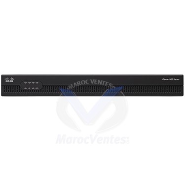 Routeur Cisco ISR 4321 (2GE,2NIM,4G FLASH,4G DRAM,IPB) Montable sur Rack 1U Cisco Refresh