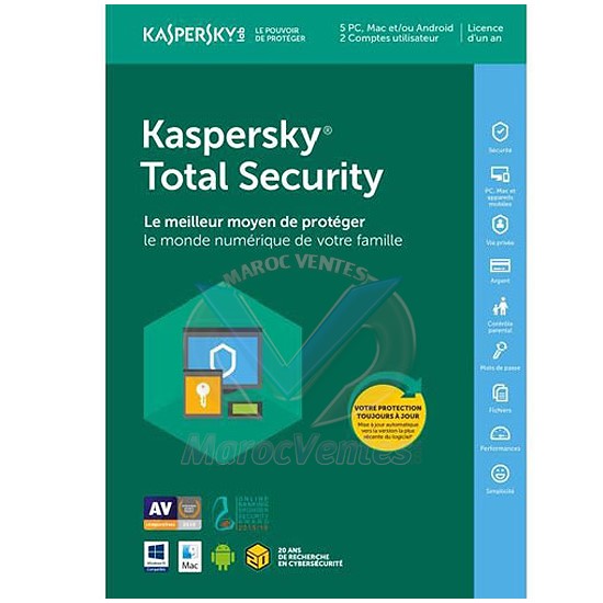 Internet Security 2019 10 Postes / 1 An KL1939FBKFS-9MAG