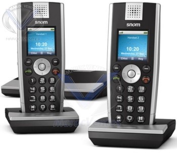 Téléphones IPull Jusqu’à 8 comptes SIP sans-fil  DECT F