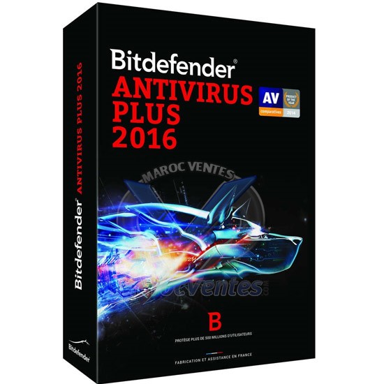 Bitdefender Antivirus Plus 2016 1 an 1PC-10+2+Goodie P-QBDAVP6X1P102-1