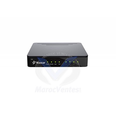 IPBX Free Modulable (4 ports Hybride 4 FXO, 4 FXS, 2FXO+2 FXS, 1 GSM, 4BR) *Sans Module
