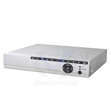 Enregistreur Vidéo Numérique 8 PORTS H.264 avec connexion VGA
