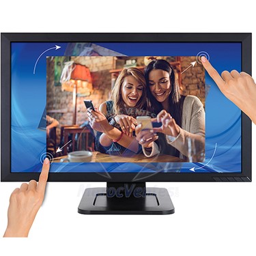 Ecran Tactile LED 24" 60 cm Full HD MVA Multi-Touch VGA DVI