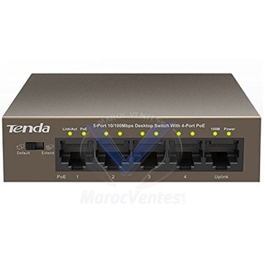 Switch de Bureau Gigabit 5 Ports avec 4 Ports PoE