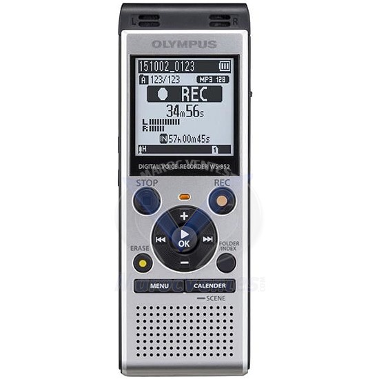 Dictaphone Numérique Haute Qualité Enregistreur Audio et Preneur de Notes WS-852-DNS
