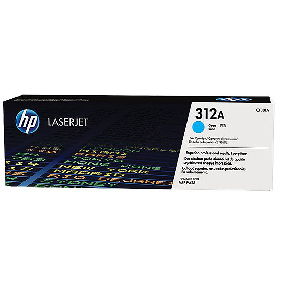 HP 312A Cyan LaserJet Toner Cartridge