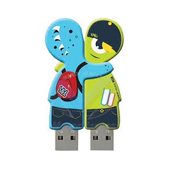 CLÉ USB WESHAREBYTES 2 X 4GO X-RAY DA-Z04GSBK6-C