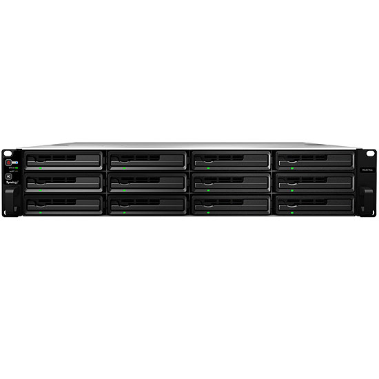 RackStation Barebone Serveur NAS 12 Baies Hautes Performances Extensible (Rack 2U)