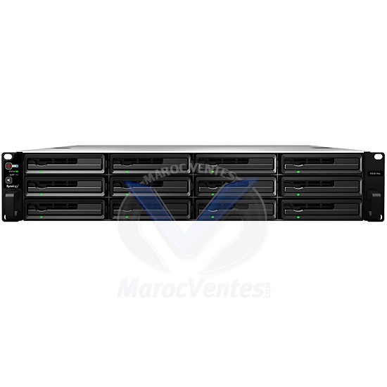 RackStation Barebone Serveur NAS 12 Baies Hautes Performances Extensible (Rack 2U) RS3614xs