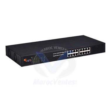 16 Port 10/100Mbps  POE Unmanaged Fast Ethernet Switch