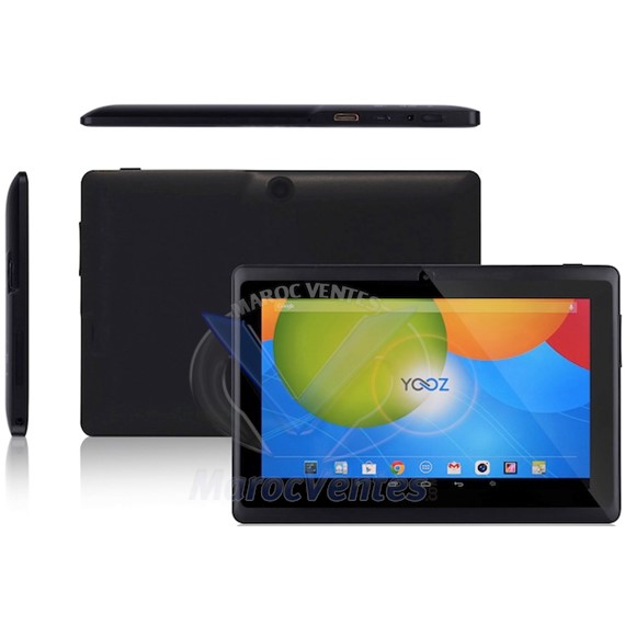 La nouvelle tablette tactile YOOZ MyPad ONE dispose du dernier processeur  RockChip 2926 ultrarapide avec un écran de 7 pouces définit à 800*480  pixels et elle fonctionne sous Android 4.2 Jelly Bean.