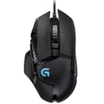 Souris filaire pour gamer droitier capteur optique 16000 dpi