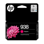 Cartouche d'encre originale HP 938 Magenta 800 pages pour OJ Pro 9730 & 9130 3 mois