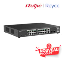 Reyee Switch 20 Ports Gb  16 PoE  2RJ45 2SFP  250W
