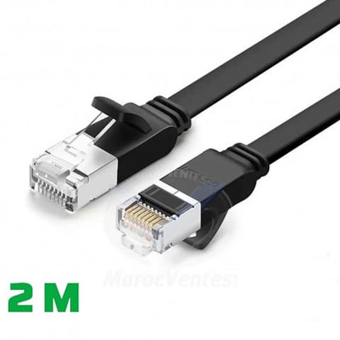 Câble Ethernet Ugreen Plat CAT6 2M 50174