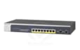 Smart Switch Prosafe Web Manageable 8 ports Gigabit dont 8 ports PoE+ 2 x SFP Niveau 2 75W Kit Rack GS510TLP