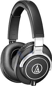 Audio-Technica ATH-M70X Casque de studio dynamique professionnel fermé, noir ATH-M70X