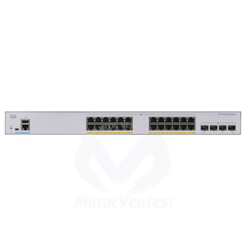 Switch CBS250 Smart 24-Port GE, Full PoE, 4x1G SFP CBS250-24FP-4G-EU