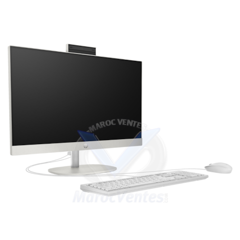 HP ProOne 240 G10 AiO Ultra 5-125U 23.8''FHD 8Go 512Go SSD Freedos Blanc12M D10FCET