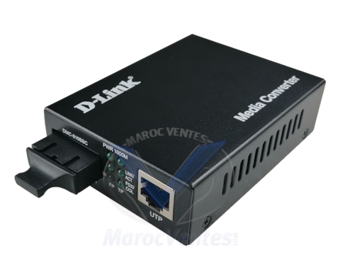 1000BaseT to 1000BaseLX (SC) Singlemode Media Converter DMC-810SSC