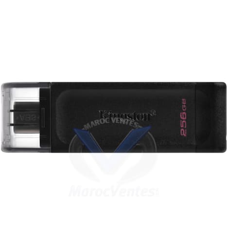 Technology 70 Clé USB 256 Go USB Type-C 3.2 Gen 1 (3.1 Gen 1) Noir DT70/256 Go