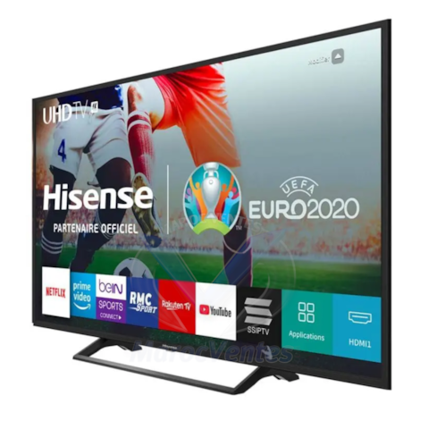 Smart TV UHD 4K 55"24 Mois HIS55A6N