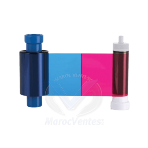 Ruban Film de Couleur 5 Panneaux avec Noir au Verso – YMCKOK MA250