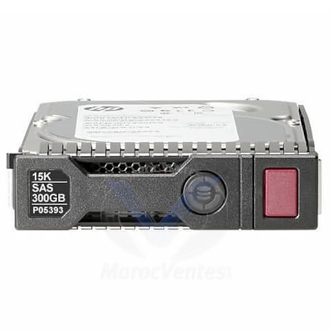 Disque Dur HPE 300 Go 2.5" SAS 12G Mission Critical 15 000 SFF BC P28028-B21